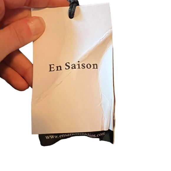 NWT!‎ 3 for $30! En Saison black knit pants - Picture 6 of 11